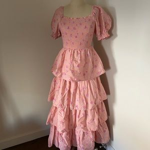 Love Shack Fancy x Target Tiered Floral Print Dress